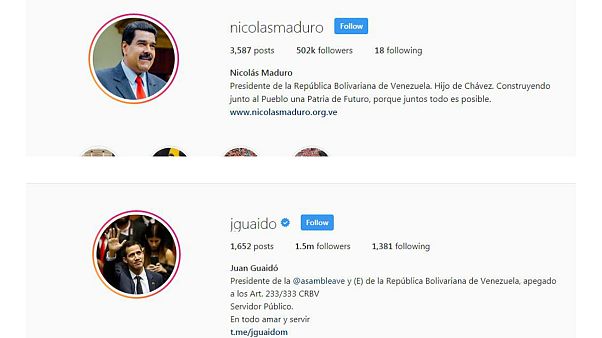 Maduro'nun Instagram'daki onaylanmış statüsü kaldırıldı Maduro'nun Instagram'daki onaylanmış statüsü kaldırıldı