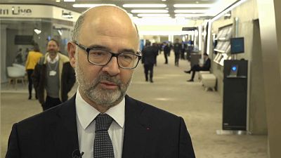 Davos : Pierre Moscovici appelle à l'unité des européens