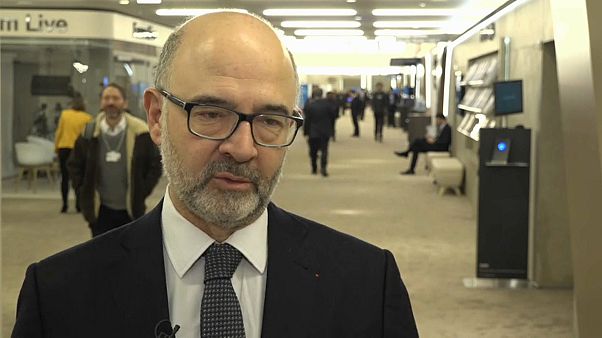 Davos : Pierre Moscovici appelle à l'unité des européens Davos : Pierre Moscovici appelle à l'unité des européens