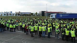 إحدى مظاهرات السترات الصفراء في فرنسا