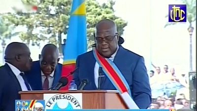 شاهد: تنصيب تشيسيكيدي رئيسا جديدا للكونغو الديمقراطية