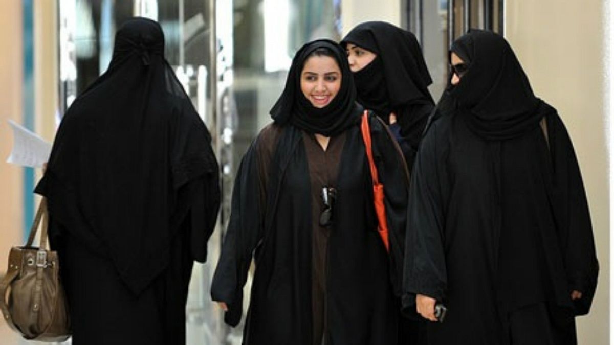 گروهی از زنان عربستانی در ریاض