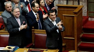 Yunanistan Parlamentosu, Makedonya ile varılan isim sorunu anlaşmasını onayladı