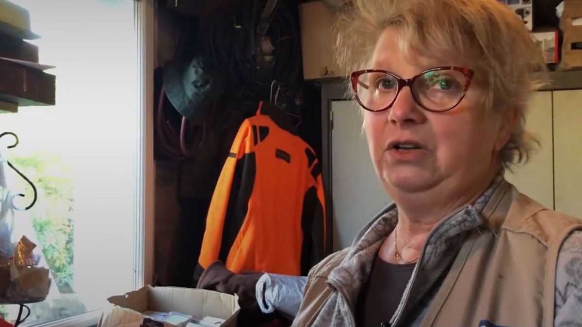 The Calais resident who leaves her door open so migrants can charge their phones