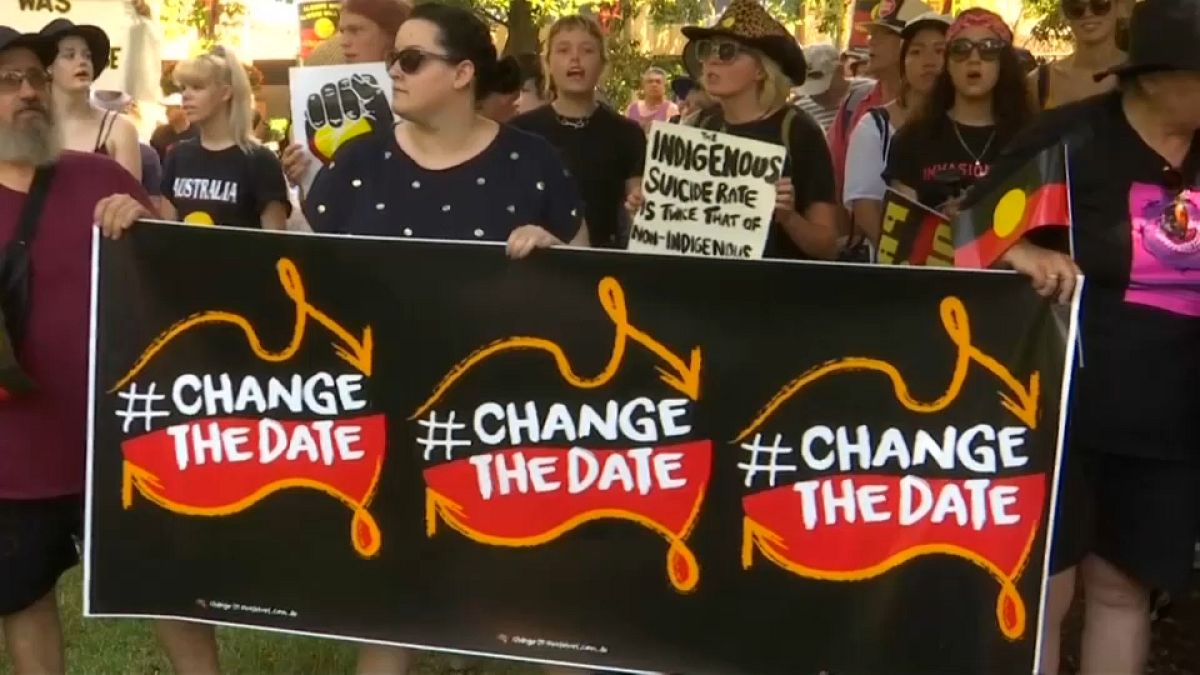 مظاهرات في سيدني تنادي بتغيير تاريخ اليوم الوطني لأستراليا