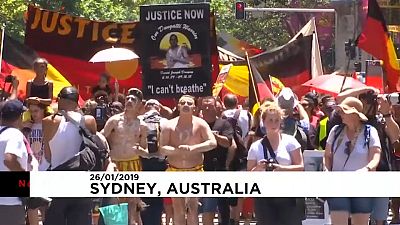 شاهد: مظاهرات في أستراليا للمطالبة بتغيير تاريخ العيد الوطني المثير للجدل