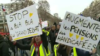 Fast 70.000 Gelbe Westen in Frankreich auf der Straße