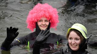 50 yıllık gelenek: 2 bin Alman Tuna Nehri'ne girdi