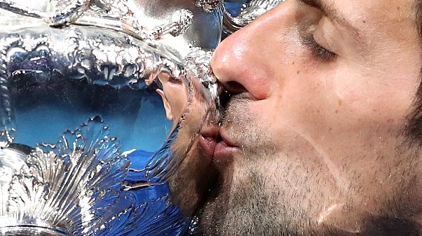 Australian Open Herrenfinale: Novak Djokovic schlägt Rafael Nadal Australian Open Herrenfinale: Novak Djokovic schlägt Rafael Nadal