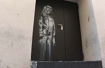 Roubada a obra que Banksy desenhou no Bataclan
