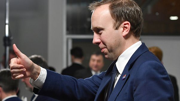 İngiltere Sağlık Bakanı Matt Hancock İngiltere Sağlık Bakanı Matt Hancock