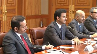 فيديو: أمير قطر في سيول لتوقيع اتفاقيات تعاون