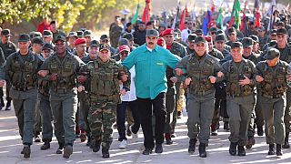 El Ejército de Venezuela fiel a Maduro en la cuenta de Twitter del líder chavista