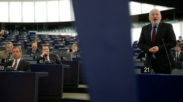 Le Premier vice-président de la Commission européenne Frans Timmermans Le Premier vice-président de la Commission européenne Frans Timmermans