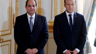 Macron presses Egypt's Al-Sisi on human rights during official visit