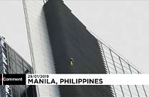'French Spiderman' arrested for climbing 217-metre-tall GT Tower in Philippines