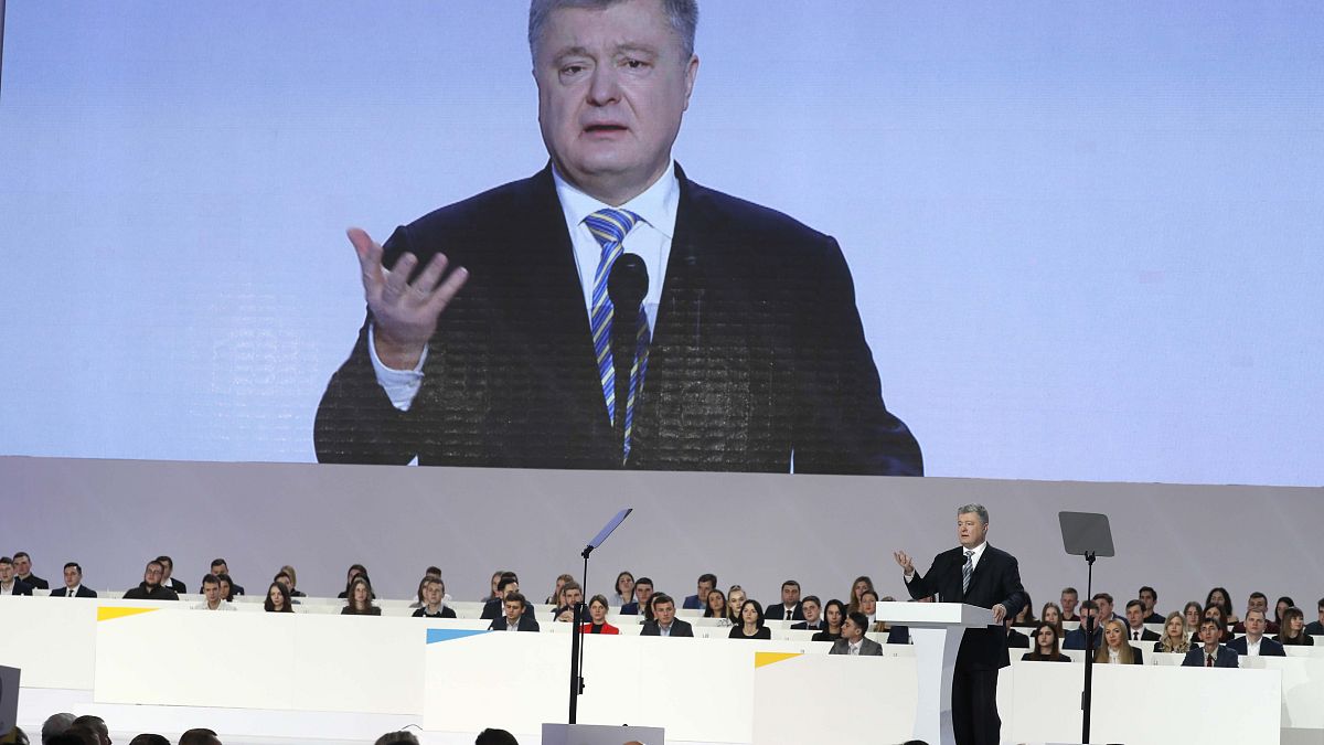 En Ukraine, le président Petro Porochenko candidat à sa succession