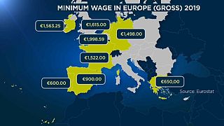 El salario mínimo en Europa sigue la tendencia al alza