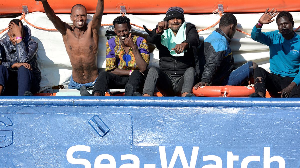 Acuerdo entre 7 países europeos, los migrantes del Sea-Watch van a desembarcar