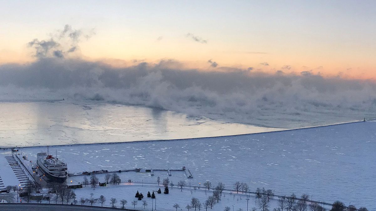 Chicagót is elérte a sarkvidéki hideg