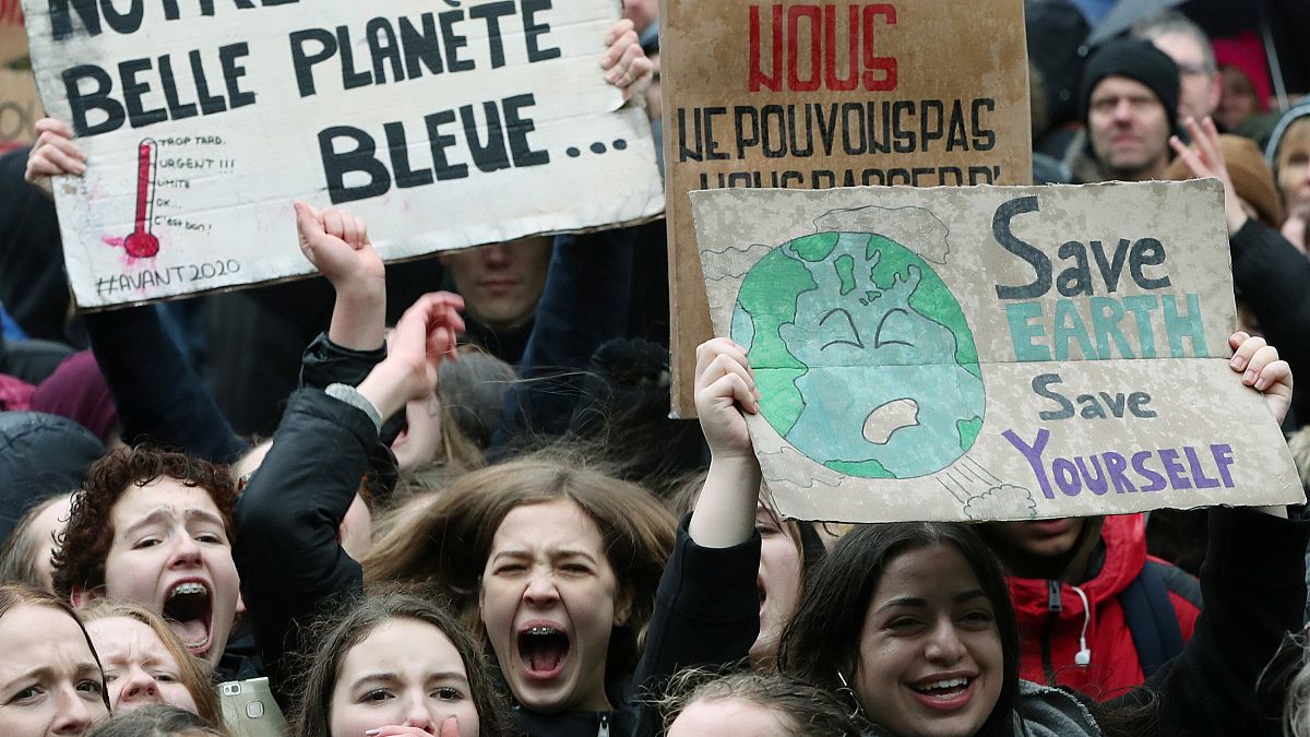 Βέλγιο: Για τέταρτη εβδομάδα οι μαθητές διαδηλώνουν για το κλίμα