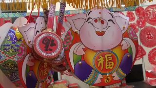 احتفالات سنة الخنزير في الصين