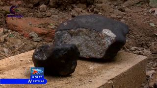 Un meteorito fragmentado cae en Cuba