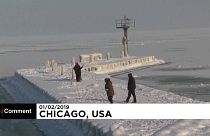 Rivers freeze over, ‘ice sculptures’ form in US extreme weather