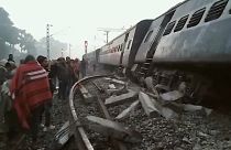 Halálos vonatbaleset Indiában