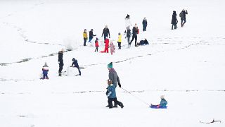 In pictures: UK turns white under big freeze