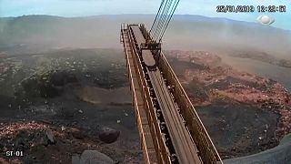 Video: Brezilya'da madeni basan çamur selinin görüntüleri ortaya çıktı