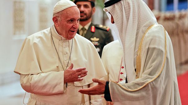 Pope Francis arrives in UAE for historic visit to Arabian Peninsula Pope Francis arrives in UAE for historic visit to Arabian Peninsula