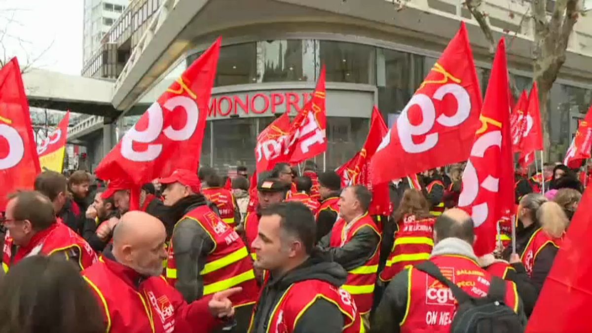 La CGT appelle à la grève générale contre la politique de Macron