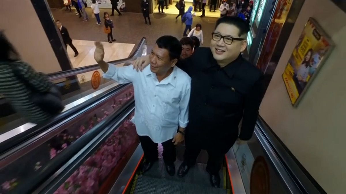 Rodrigo Duterte ile Kim Jong-un
