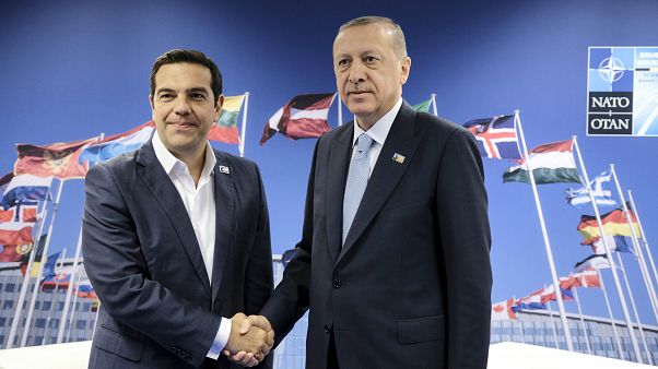 Συνάντηση Αλέξη Τσίπρα - Ρετζέπ Ταγίπ Ερντογάν στην Άγκυρα Συνάντηση Αλέξη Τσίπρα - Ρετζέπ Ταγίπ Ερντογάν στην Άγκυρα