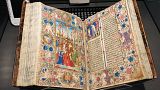 Biblioteca Corvina exposta em Budapeste