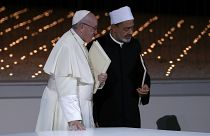 Vallásközi összefogásra szólított Ferenc pápa a békéért
