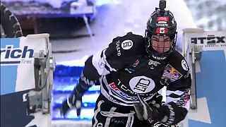 Канадец Кайл Кроксолл одержал победу на Crashed Ice в Финляндии