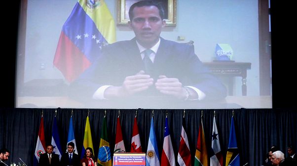 Venezuela'da muhalif lider Guaido'ya internet üzerinden sansür Venezuela'da muhalif lider Guaido'ya internet üzerinden sansür