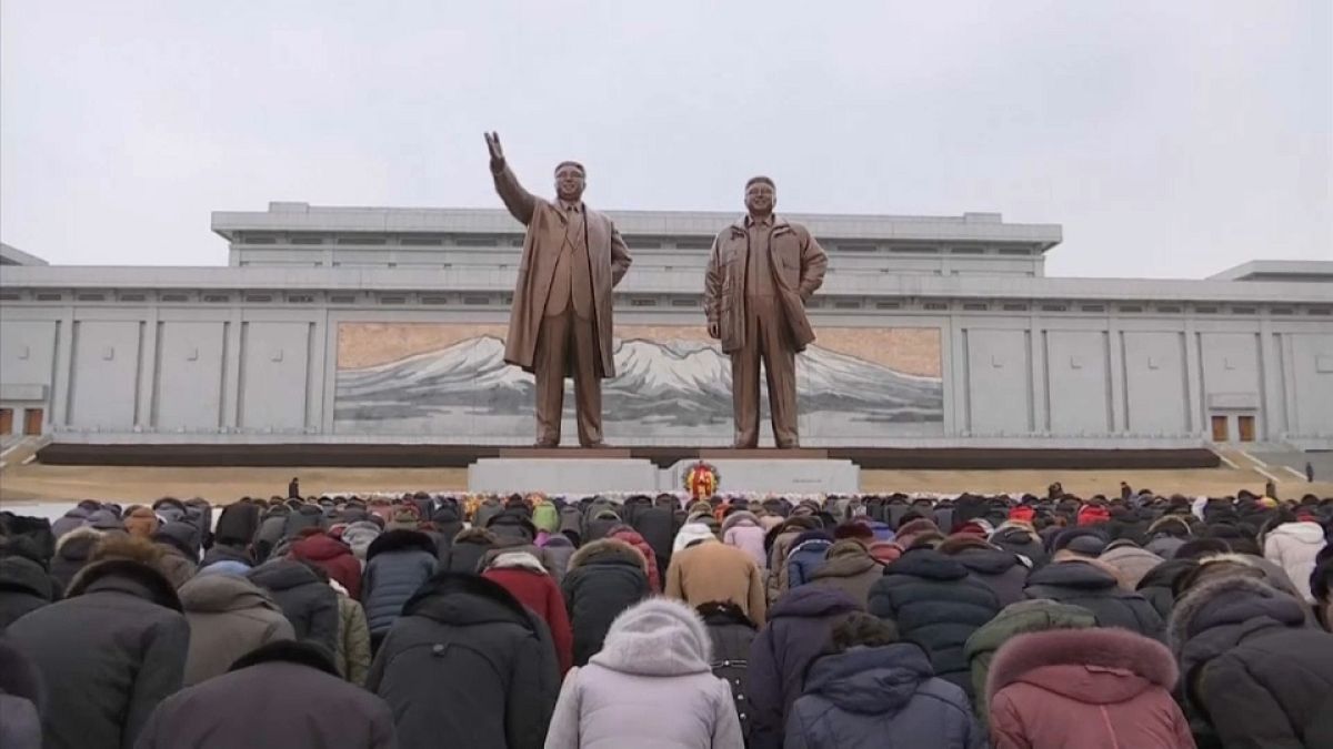 شاهد احتفال كوريا الشمالية برأس السنة القمرية