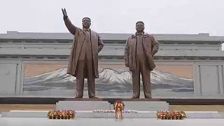 Nordkorea: Neujahrs-Feiern ohne Schnee