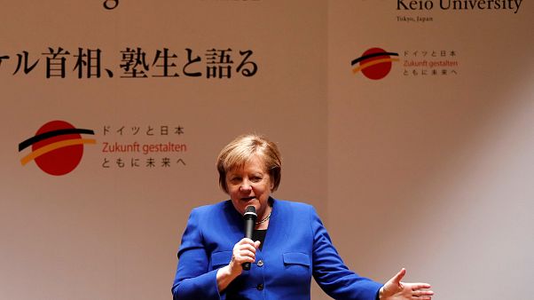 Japan-Besuch: Merkel schlägt Brücke zwischen Tradition und Digitalisierung Japan-Besuch: Merkel schlägt Brücke zwischen Tradition und Digitalisierung