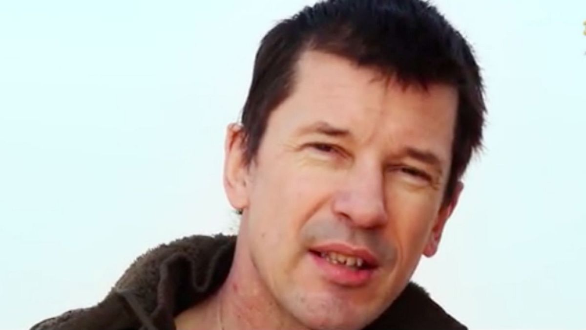 John Catlie, pictured in an IS video
