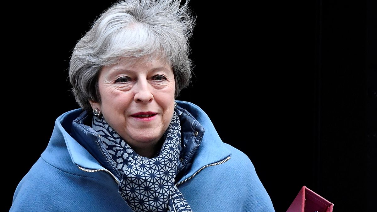 May leaves 10 Downing Street 