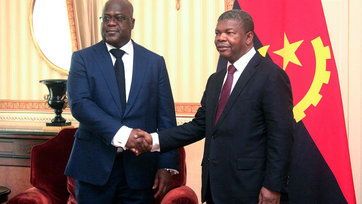 En visite en Angola, le président de la RDC vante "l'alternance démocratique"