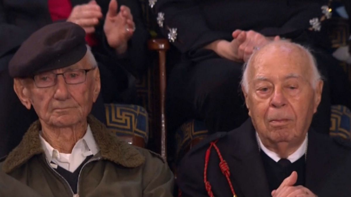 Watch: Nazi concentration camp survivor and liberator sit side-by-side at Trump's SOTU address