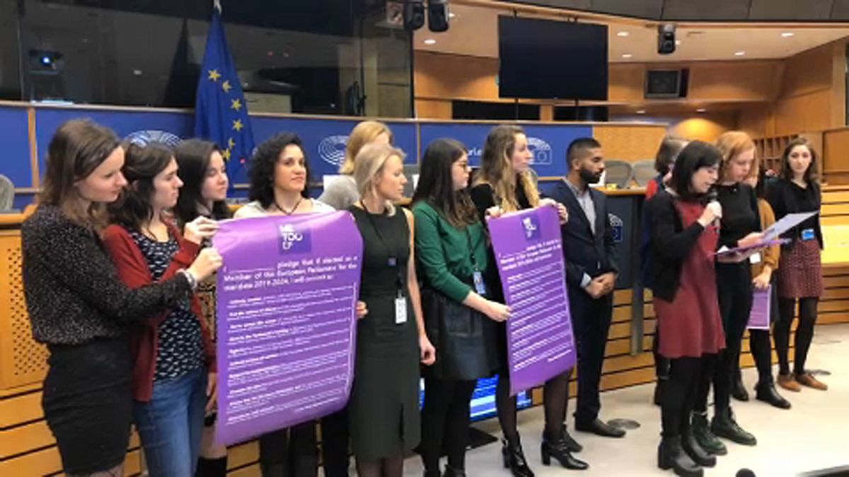 Juramento europarlamentario contra el acoso sexual