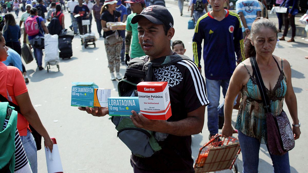 Venezuela: Hilfsgüterverteilung wird zur Bewährungsprobe für Guaidó