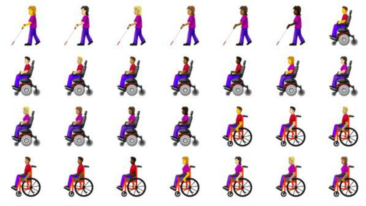 Νέα emojis για... την έμμηνο ρύση και την αναπηρία!