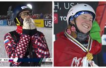 Буров и Романовская - чемпионы мира в лыжной акробатике